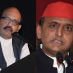 अमर सिंह व अखिलेश यादव