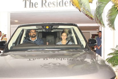 Alia Bhatt spotted at Karan Johar home in bandra