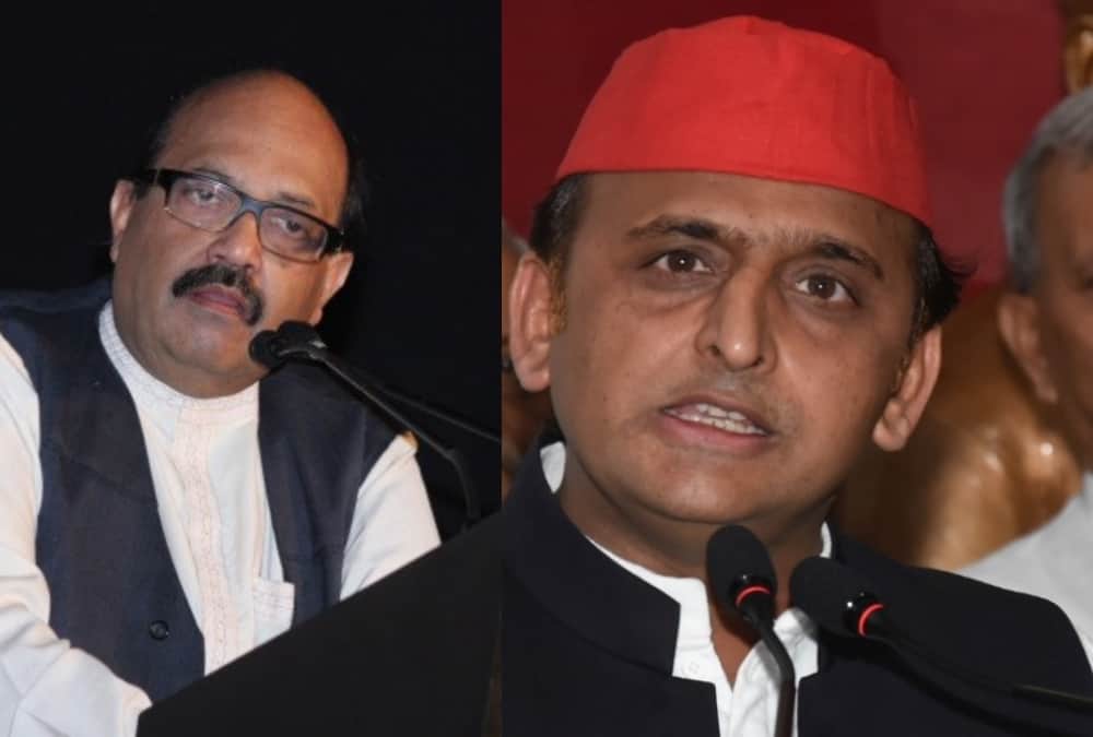 Amar singh again target akhilesh yadav and ramgopal yadav