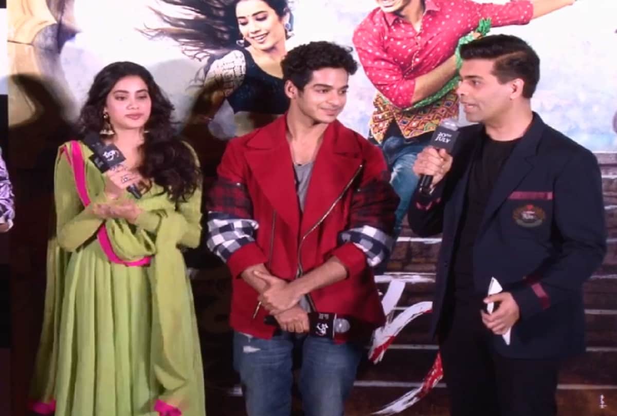 Dhadak Trailer launch event karan johar says how he cast Janhvi kapoor and Ishaan Khattar