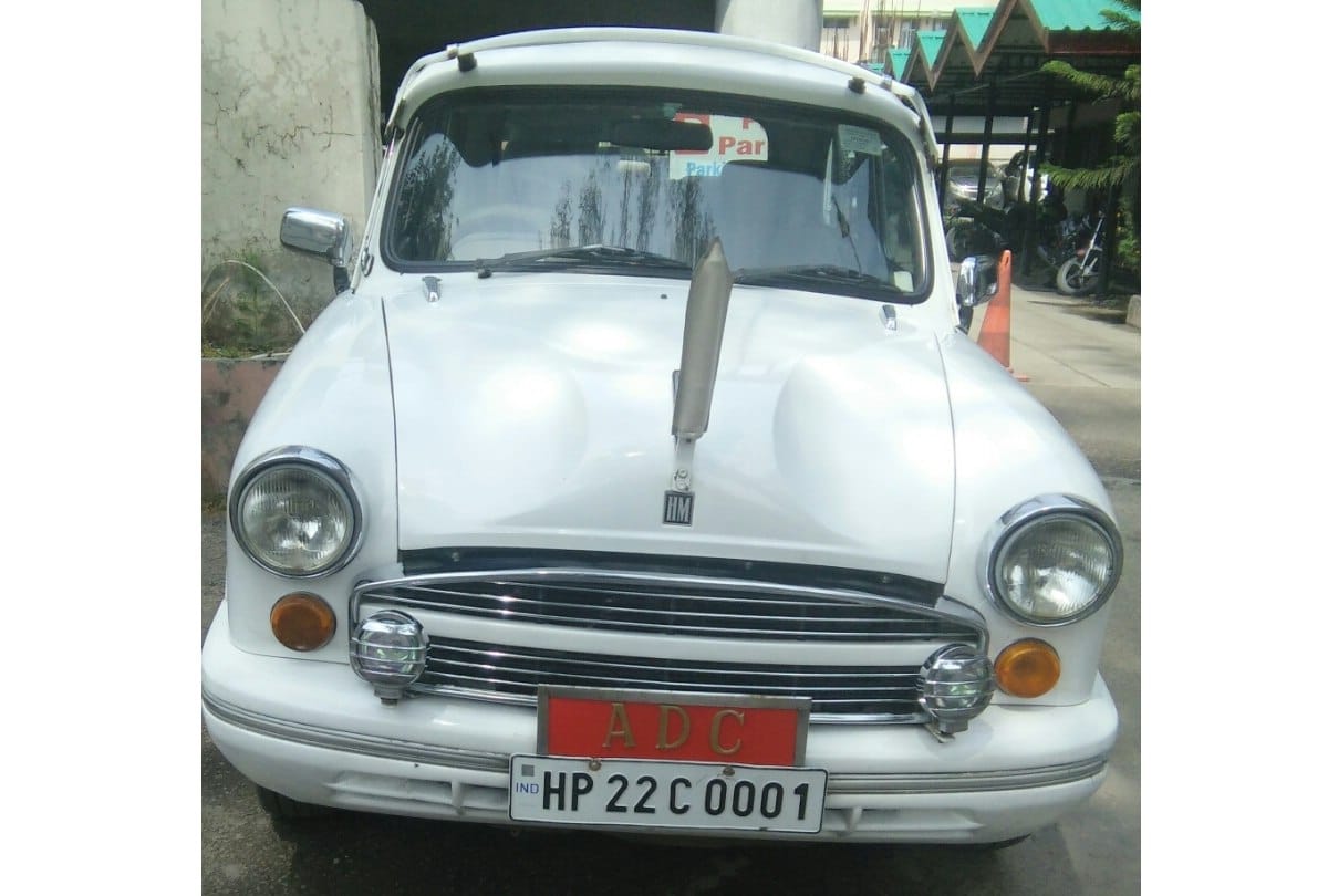 Beacons gone now name plates to show status on Roads in Hamirpur Himachal Pradesh