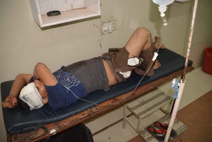Bus accident in varanasi one examinee killed and many injured