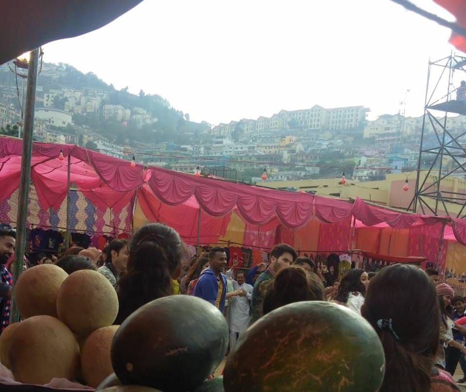 shahid and shraddha kapoor dance on batti gul meter chalu set
