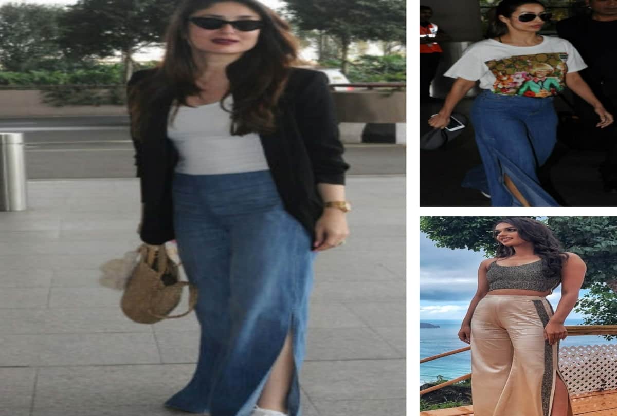 Summer Fashion Trend 2018 Side Slit Pants And Ruffle Palazzos Are Travel Cum Party Outfit