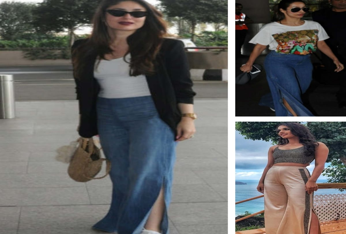 Summer Fashion Trend 2018 Side Slit Pants And Ruffle Palazzos Are Travel Cum Party Outfit