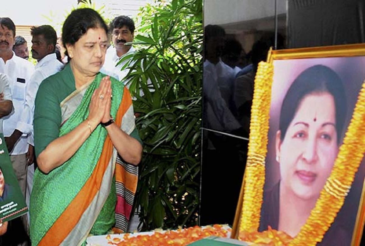 Shashikala brother created new political party, release Jayalalitha favorite color flag 