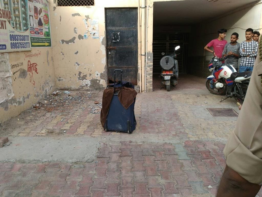 young man's body found in trolley bag 