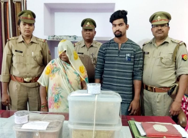 नशीले पदार्थ के साथ महिला सहित दो कारोबारी गिरफ्तार