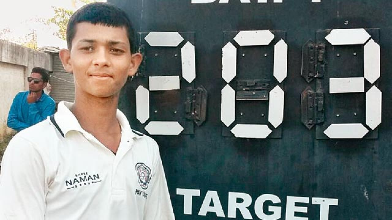 Yashasvi Jaiswal will play cricket with arjun tendulkar in under 19
