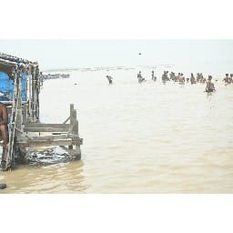 high water level in ganga