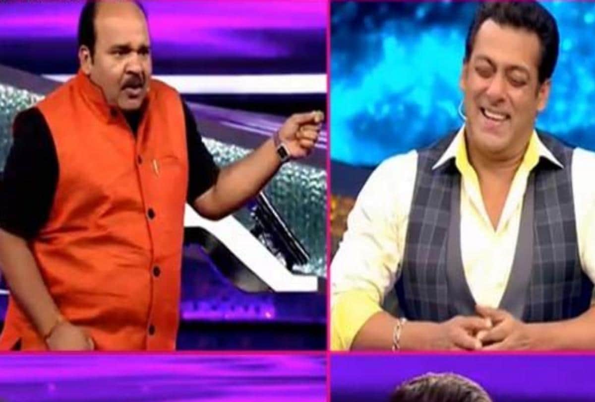 sanjeev shrivastava dance on dus ka dum set look salman khan reaction
