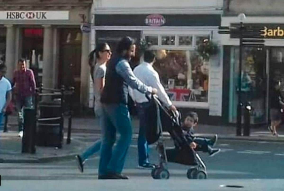 saif ali khan daughter sara ali khan spooted at hyderabad local market