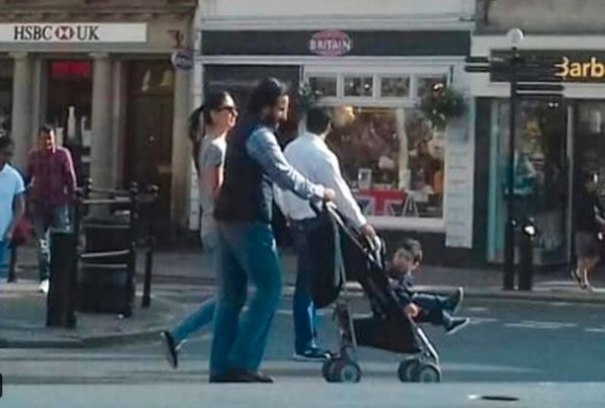 saif ali khan daughter sara ali khan spooted at hyderabad local market