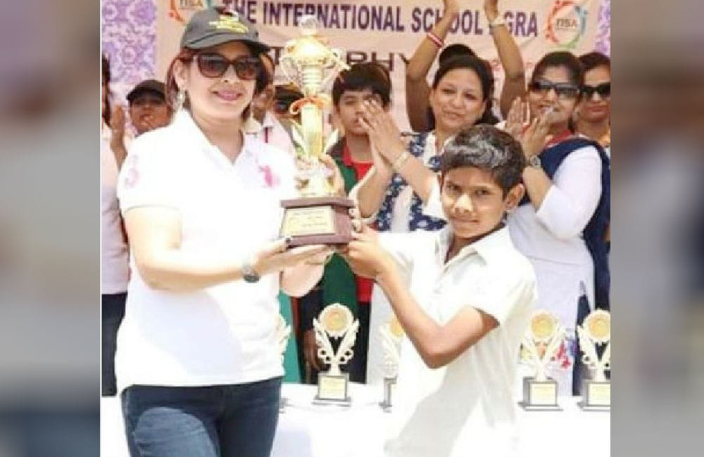 Under-14 district cricketer lavkush's story