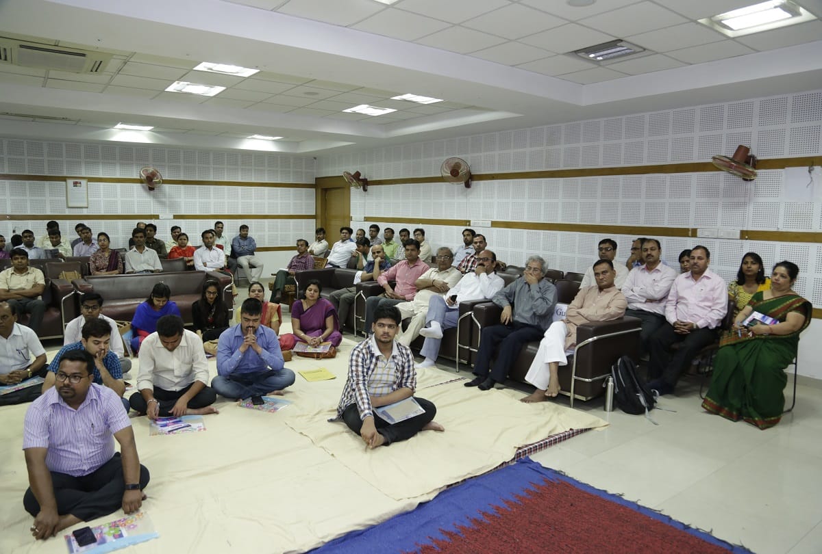 hindustan college organized churning program on Human Values