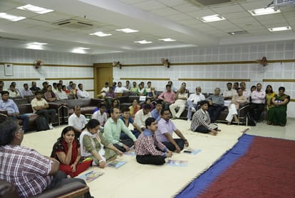hindustan college organized churning program on Human Values