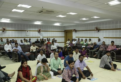 hindustan college organized churning program on Human Values