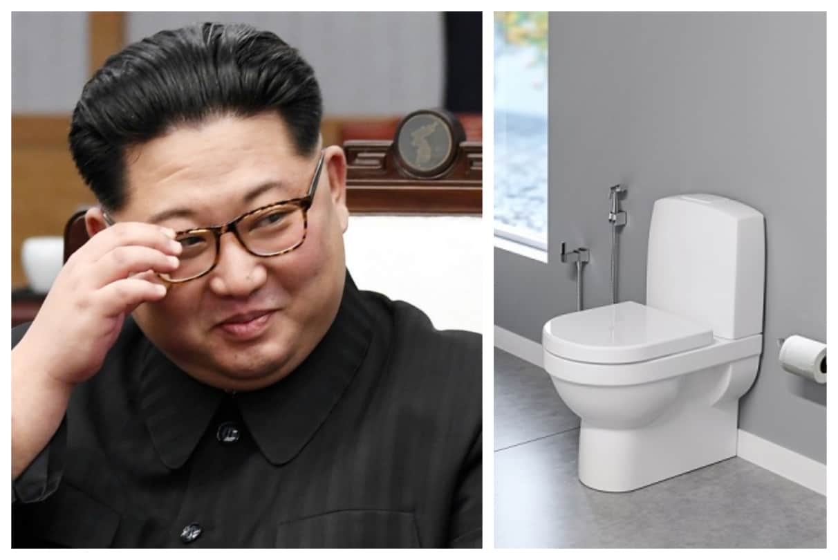 know why Kim Jong Un came Singapore with his personal toilet