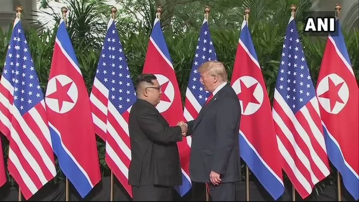 first phase of historical meeting is over, know the interesting facts of trump and kim summit