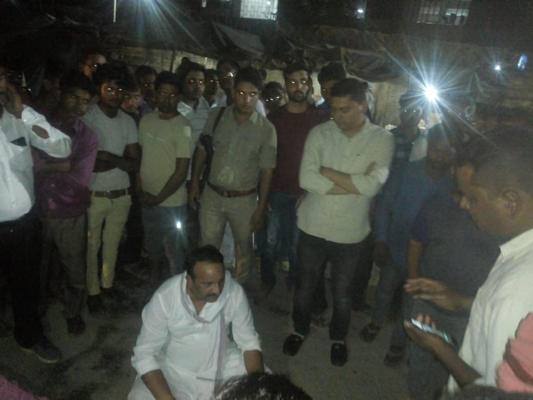 Raebareli BJP mlc do protest in varanasi after this incident