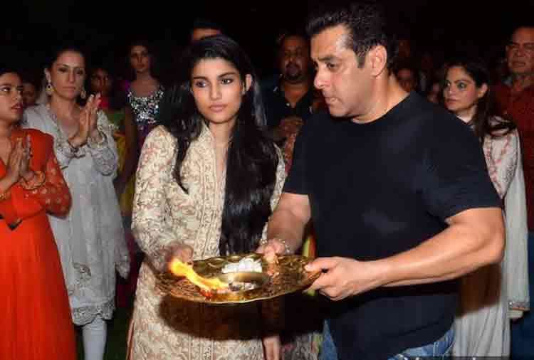 salman khan niece alizeh agnihotri grown up viral in social media ready to entry in bollywood
