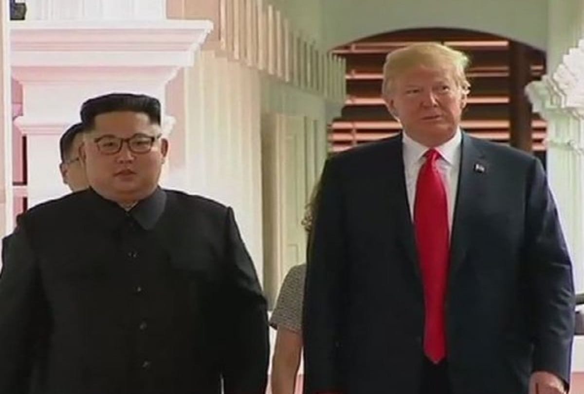 DonaldTrump says US will stop military exercises on Korean peninsula, after summit with Kim Jong Un