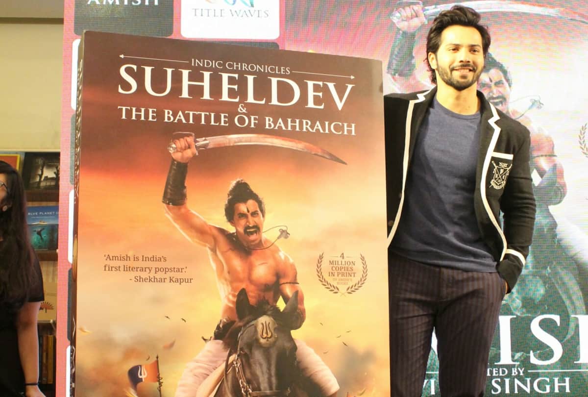 Varun Dhawan launched Amish Tripati new book Suheldev