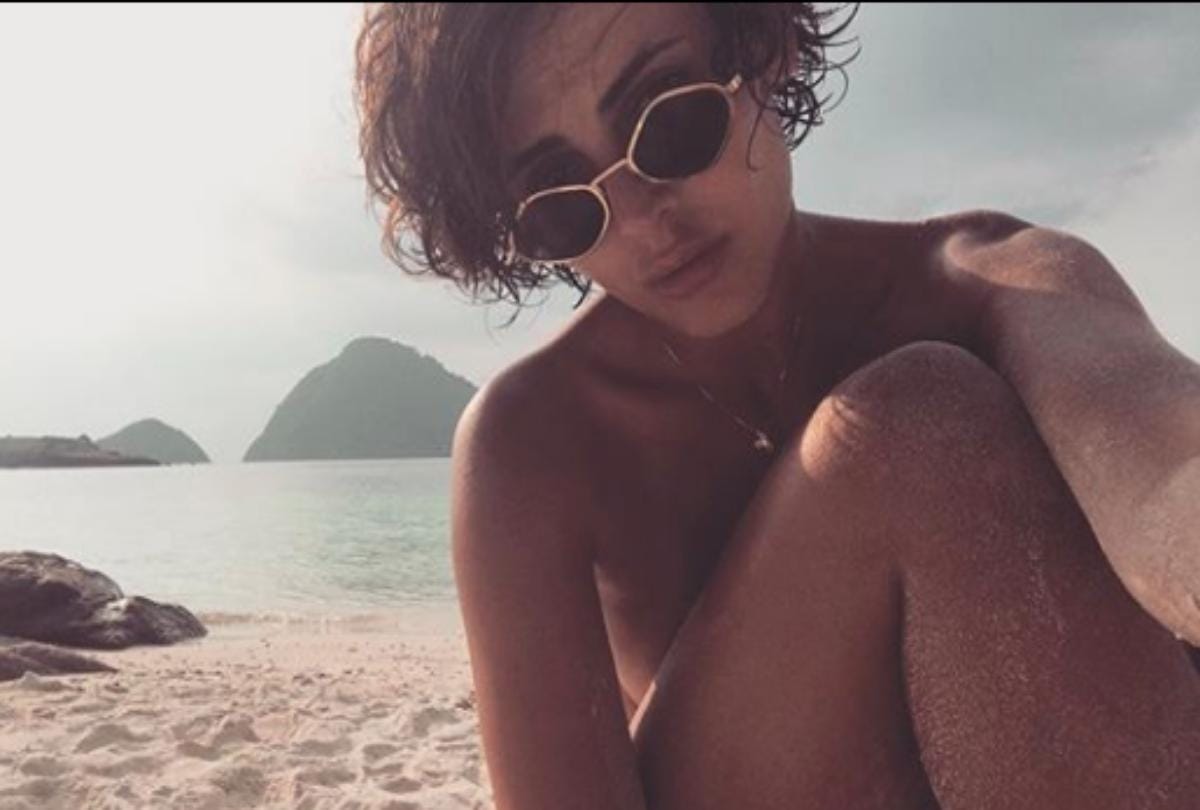 mandana karimi Fat to Fit look viral on social media