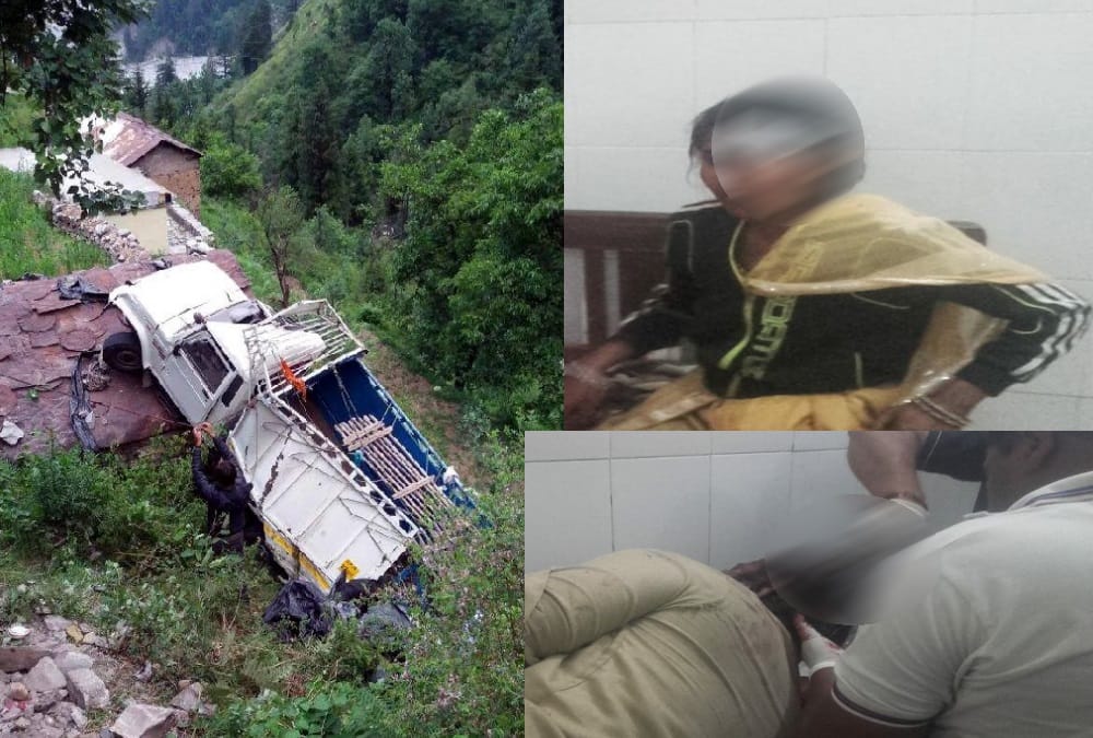  UP pilgrims Bolero car Accident on badrinath highway many injured