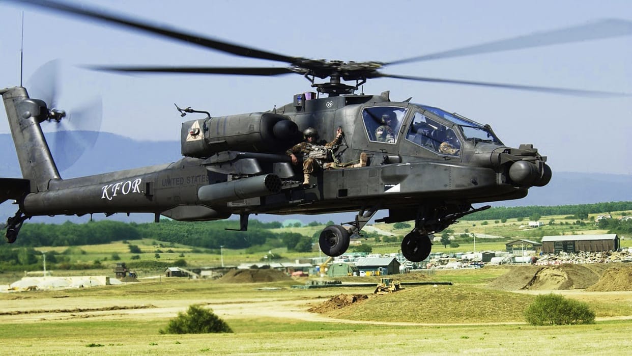 US government has approved deal to sell six AH-64 apache attack helicopters to India