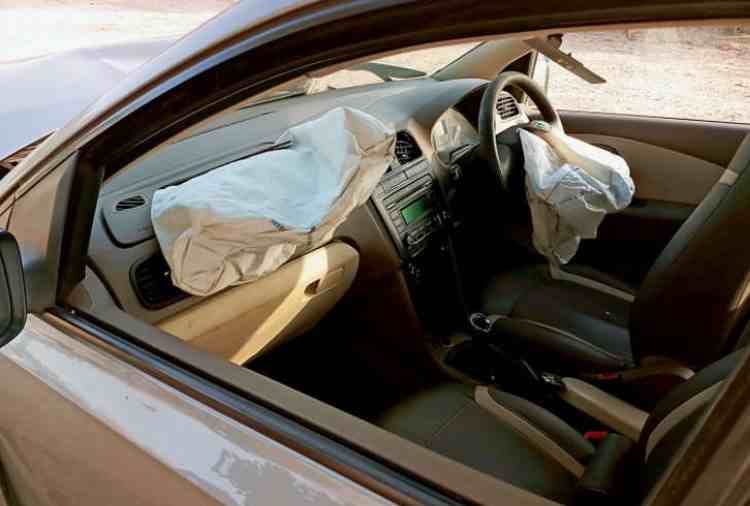 four years old girl child died in car accident in chandigarh 