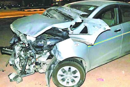 four years old girl child died in car accident in chandigarh 