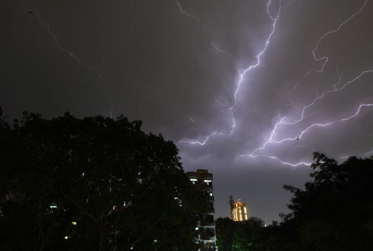 Meteorological Department again issued storm alerts in up