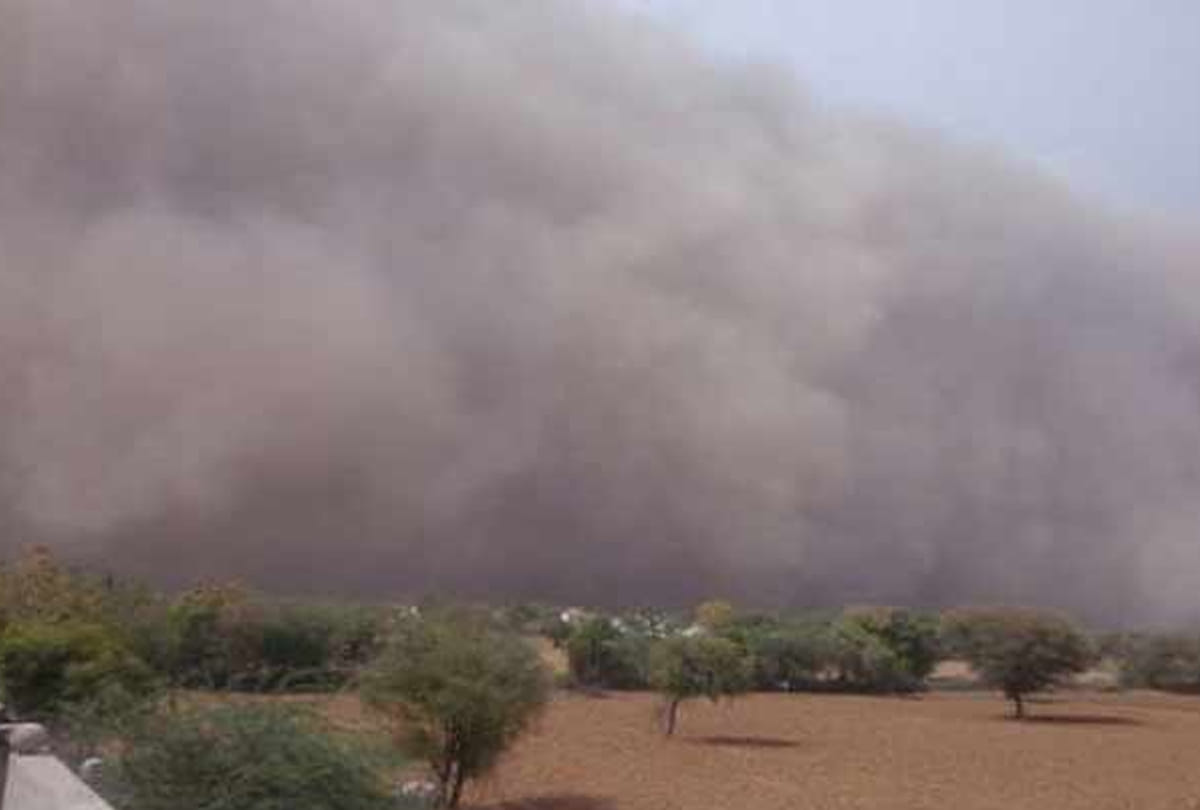 Meteorological Department again issued storm alerts in up