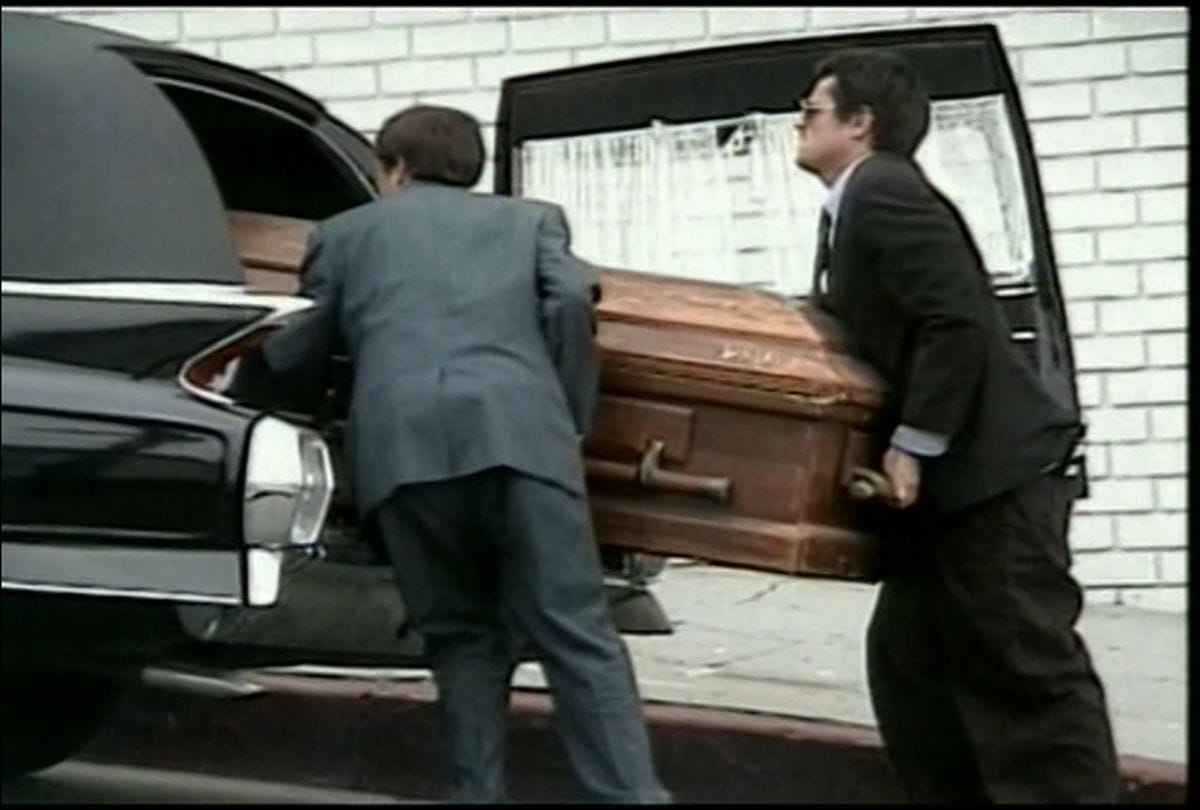Man buries his father in new BMW car to give Honour him 