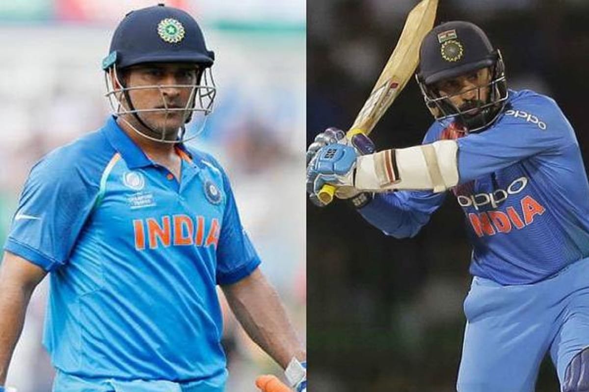 dinesh karthik reveals ms dhoni will not bat again with him