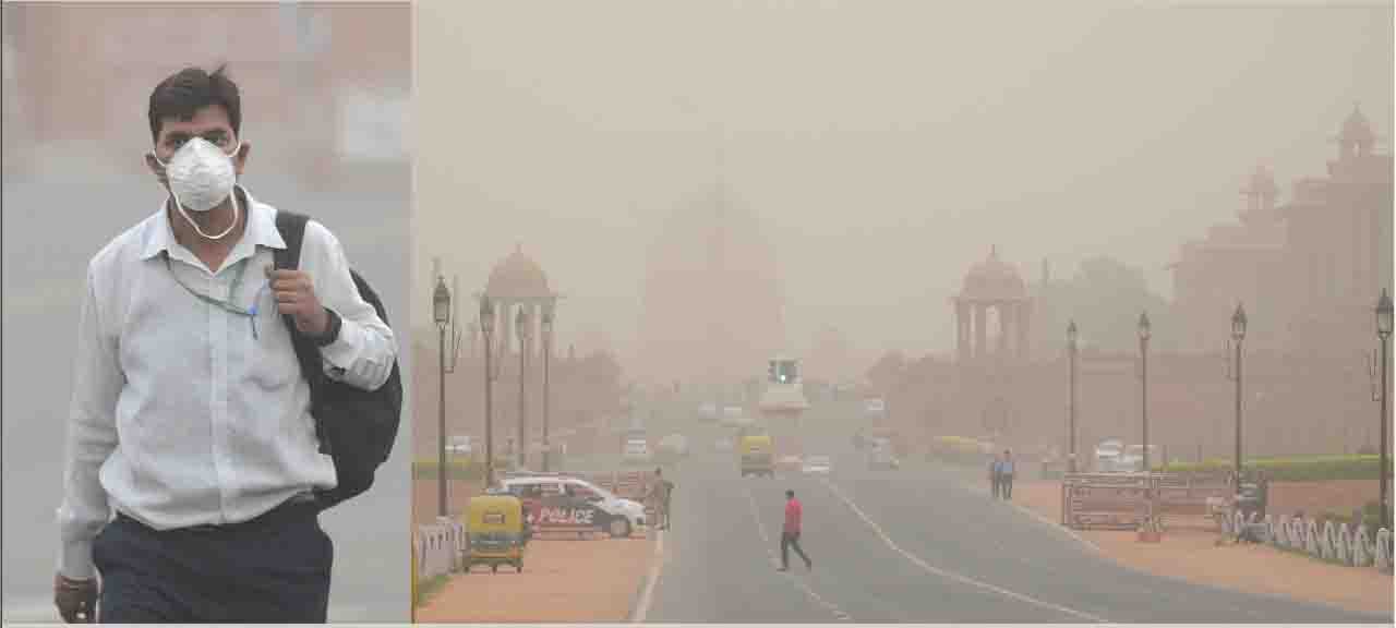 Iranian and Afghan dust layers on the sky of Delhi-NCR; Hazardous particles are present in the air