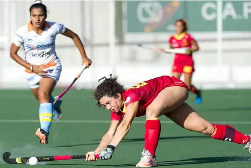 spain beats india women hockey team by 3-0 