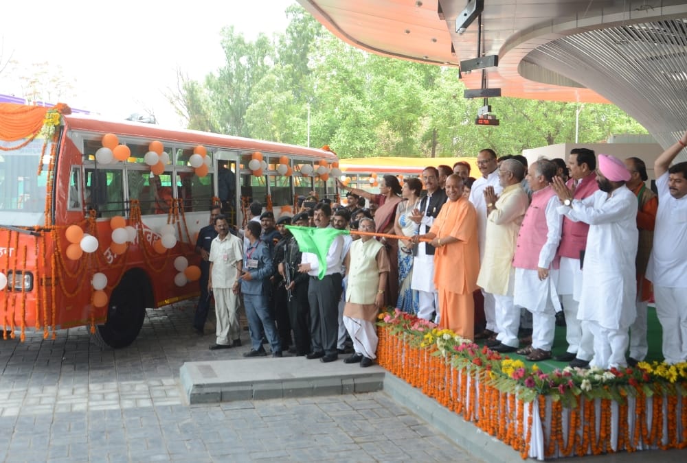 21 modern bus stations are being developed says yogi adityanath.