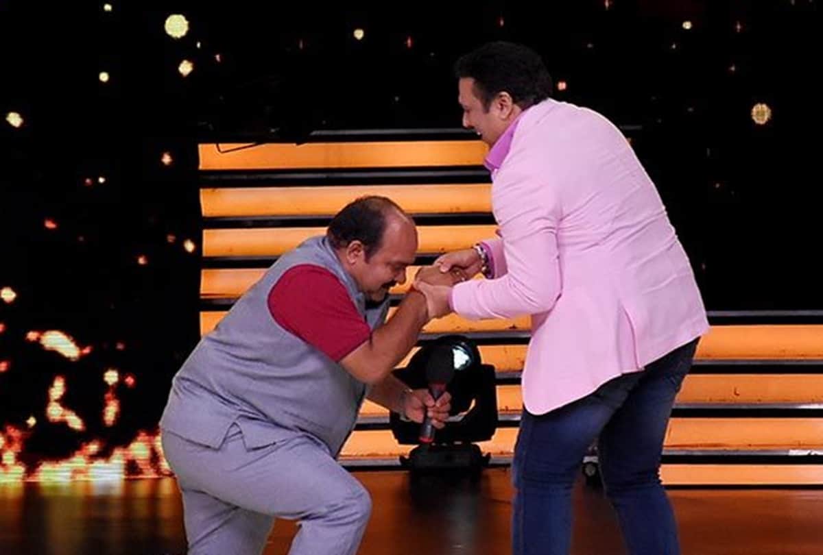 Sanjeev Shrivastav goes down after meeting Govinda on Dance Deewane set