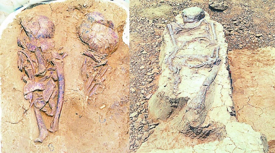 Baghpat: A woman in eight skeletons in excavation, now hopes for DNA