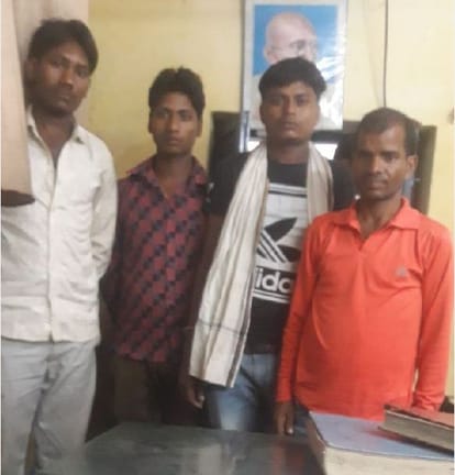 four construction workers arrested for build road over dog