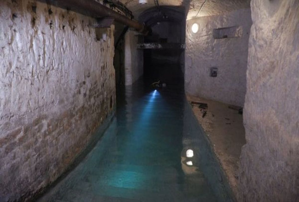 Hare is the mysterious world hidden in the basement below the ground in Budapest