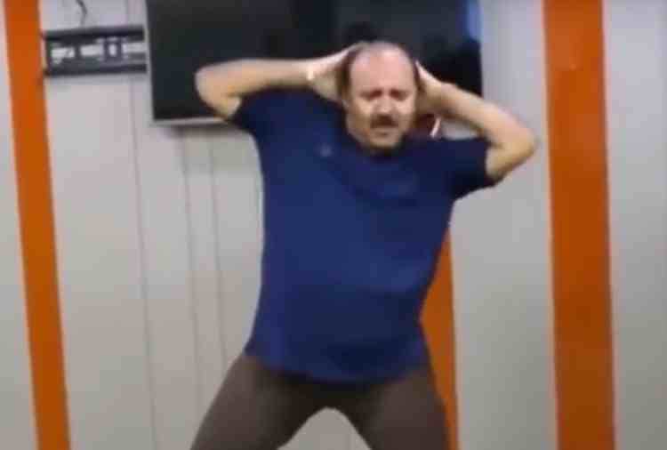 Dancing Uncle Sanjeev Shrivastav Dance on Sapna choudhary Song