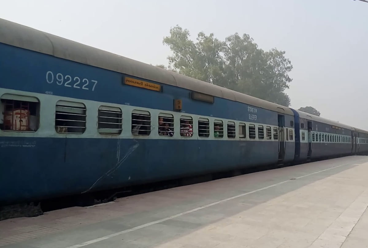 Sabarmati Express will not arrive at Jhansi-Kanpur route for forty two days