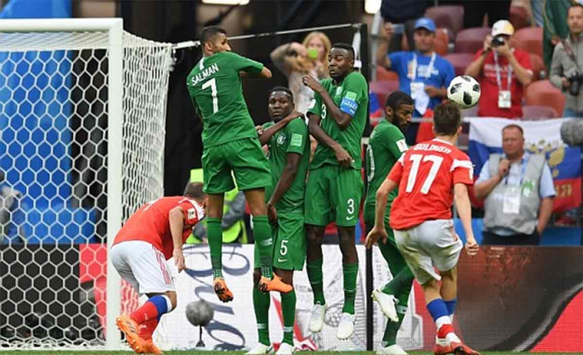 fifa world cup 2018 russia vs saudi arabia first match live report