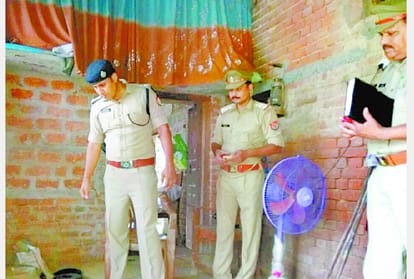 A man murdered his daughter and his friend in ambedkarnagar.