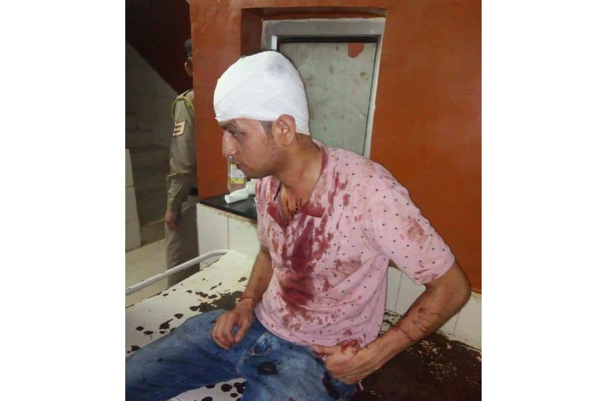 Goons attack on Ex congress MLA Ram Kumar nephew in Baddi Solan Himachal Pradesh