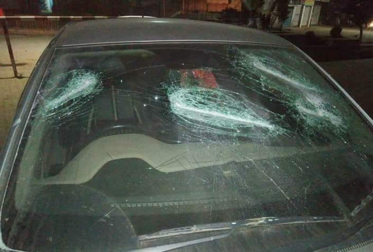 Goons attack on Ex congress MLA Ram Kumar nephew in Baddi Solan Himachal Pradesh