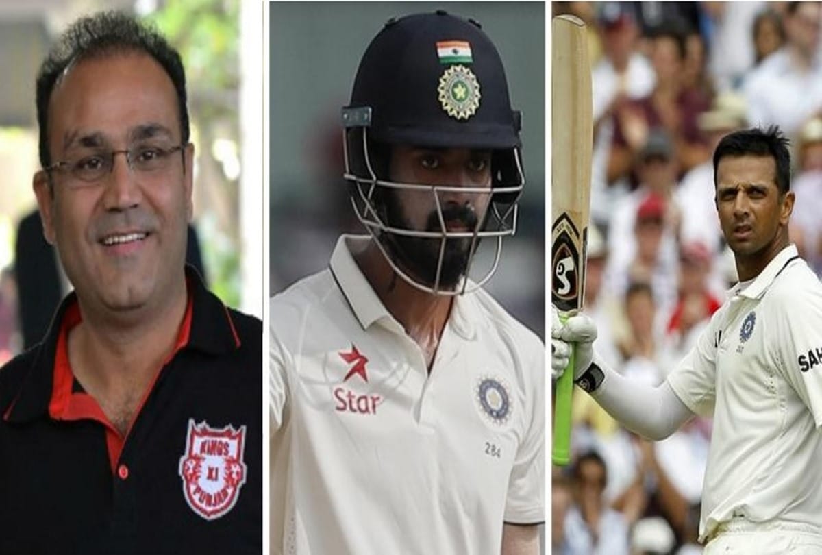 When KL Rahul came to bat at number 3, Virender Sehwag reminds of Dravid